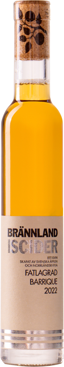 Brännland Iscider fatlagrad Barrique 2022, 187 ml